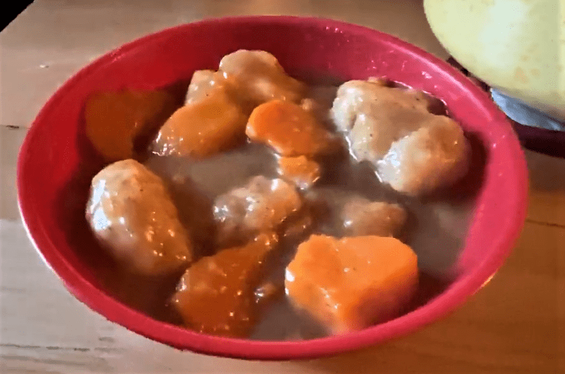 Sweet Potato And Dumplings