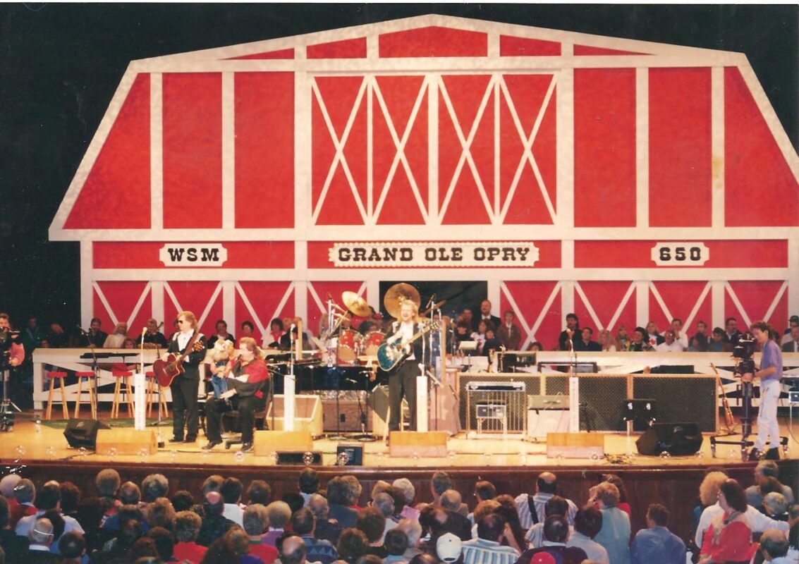 Steve Hall and Shotgun Red on the Grand Ole Opry