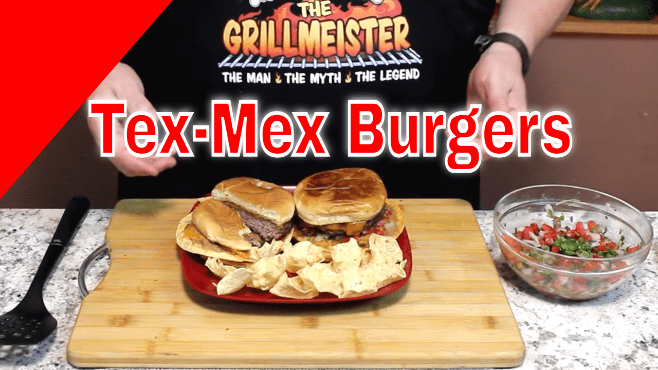 San Antonio Style Tex-Mex Burgers