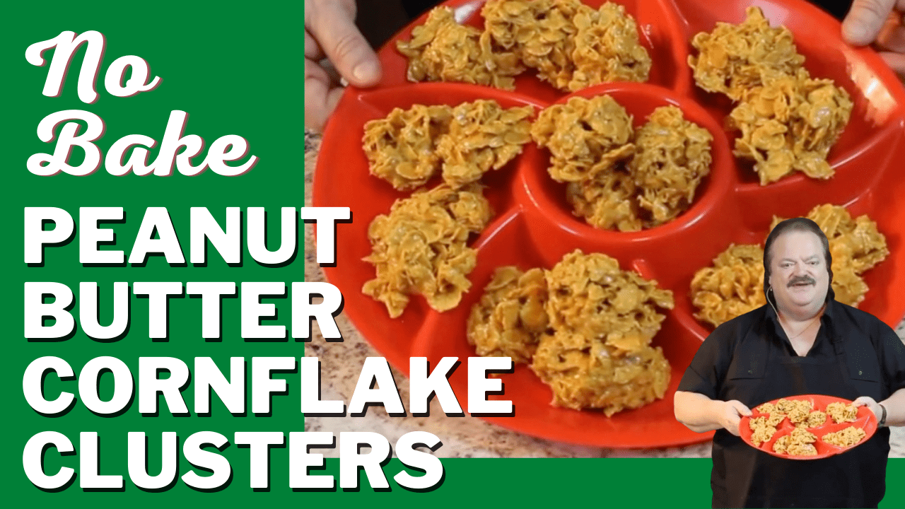 Peanut Butter Cornflake Clusters