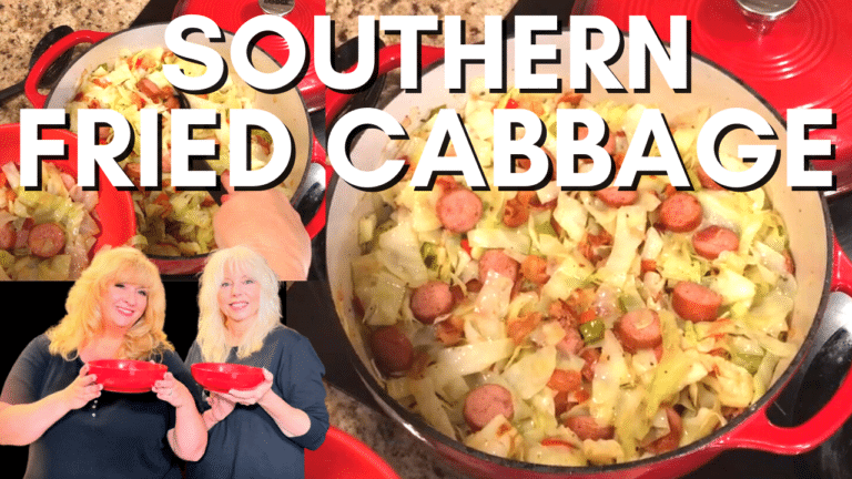 Southern Fried Cabbage with Sausage and Bacon