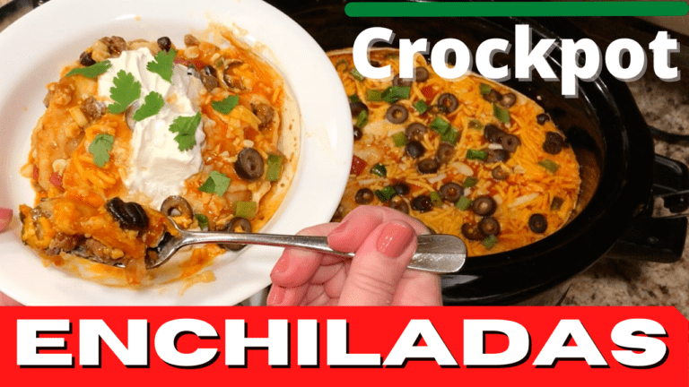 Crockpot Enchilada Casserole