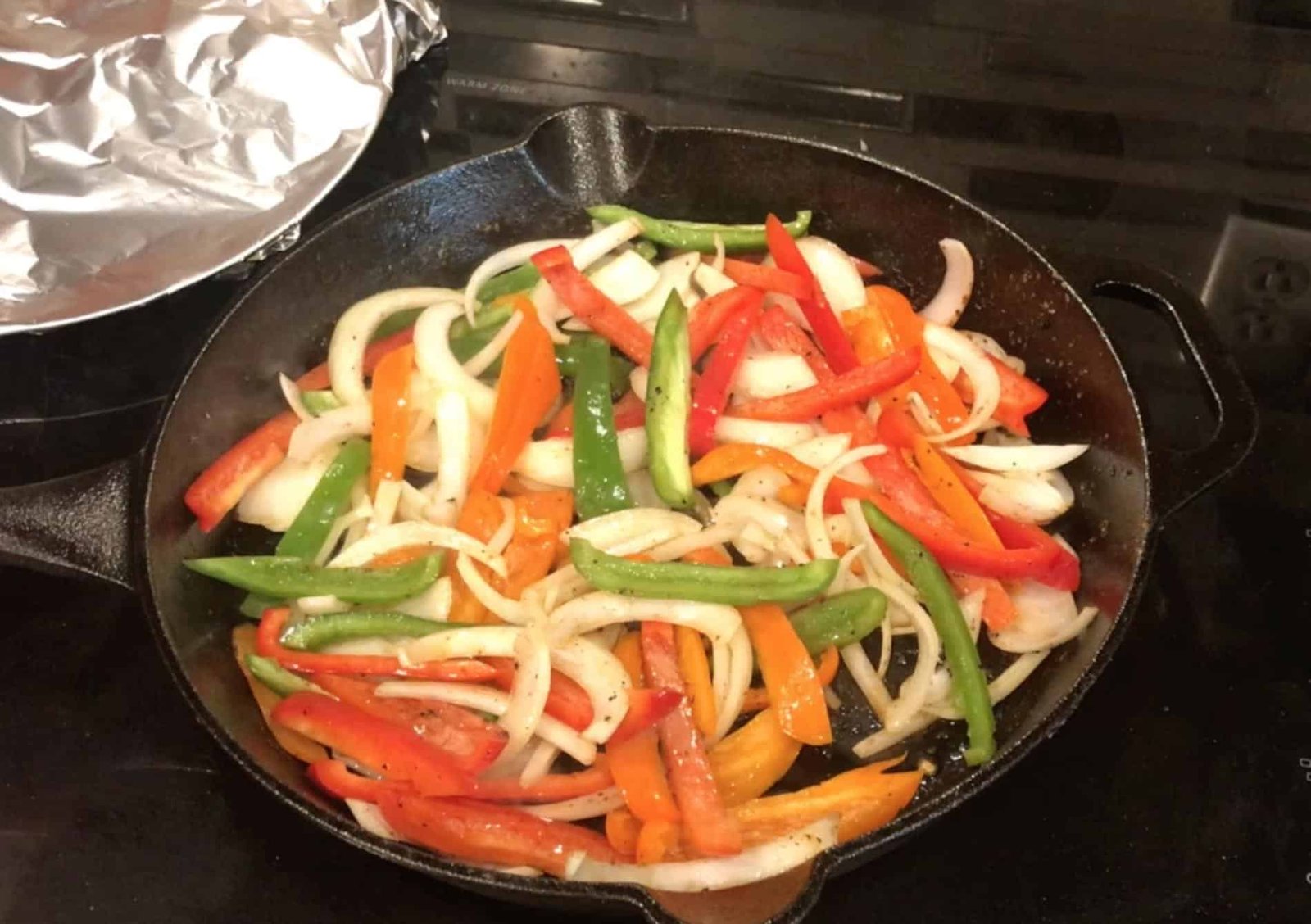 Flat Iron Steak Fajitas