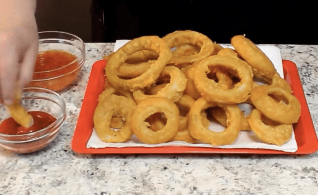 Beer Batter Onion Rings