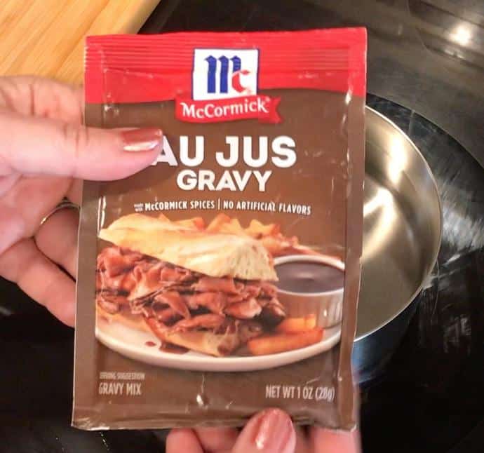 French Dip Sliders with Au jus
