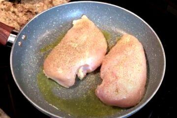 Balsamic Chicken in pan