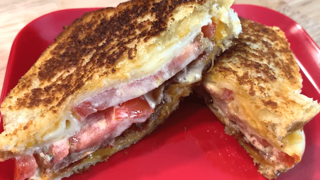 Bacon Grilled Cheese with Yum Yum Sauce