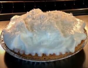 Mom's Coconut Pie