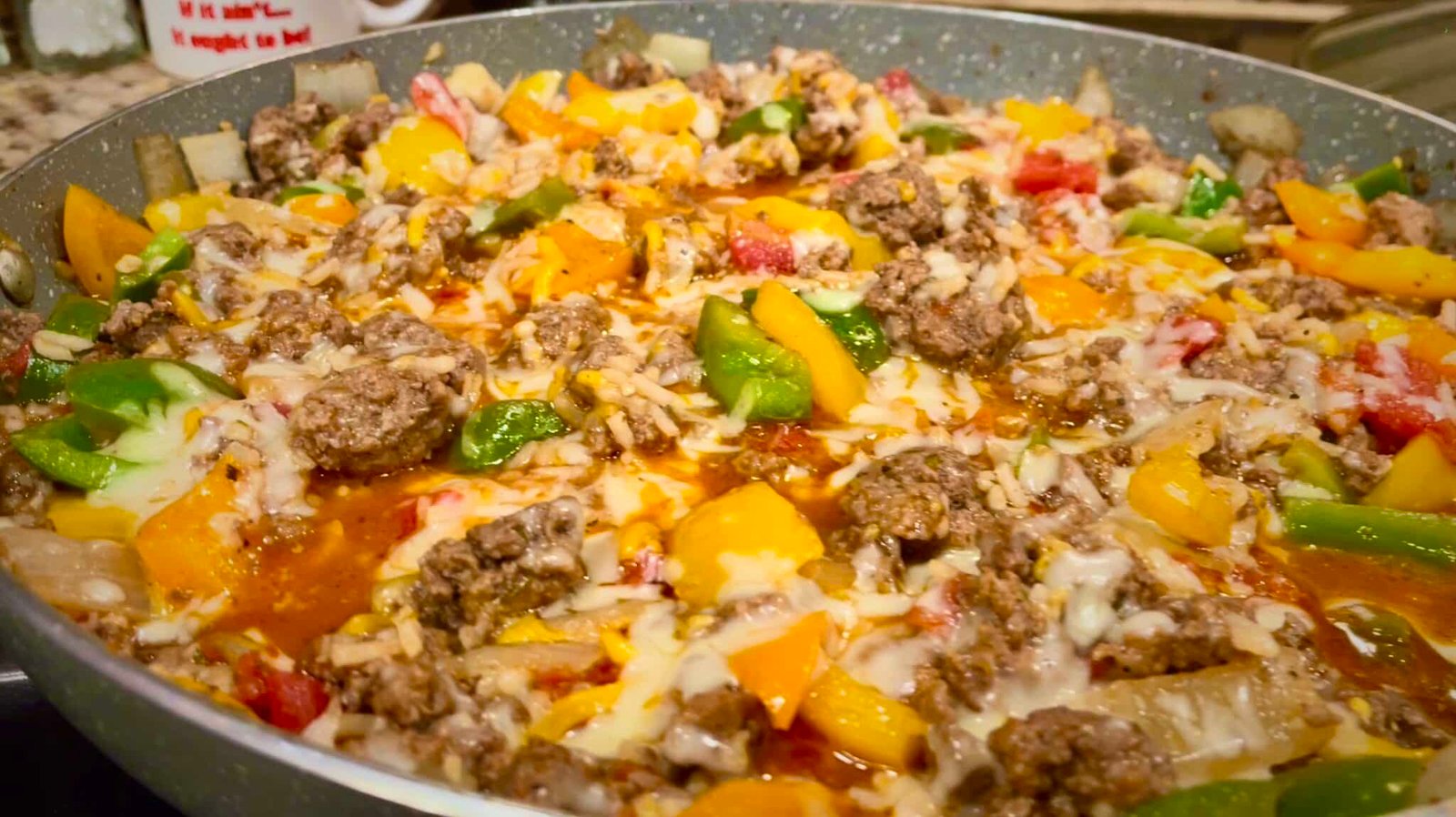 Unstuffed Pepper Skillet